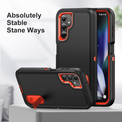 Custodia supporto resistente antiurto militare per Samsung Galaxy A54 A53 A15 A16 - Foto 77 di 98