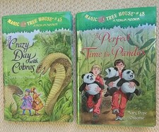 Magic Tree House HC #48 A Perfect Time for Pandas & #45 A Crazy Day with Cobras 