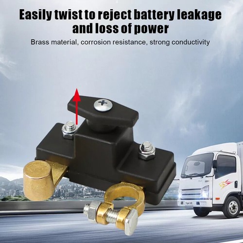 Car Battery Disconnect Isolator Cut Switch Battery Terminal Anti-leakage Switch - Picture 9 of 12
