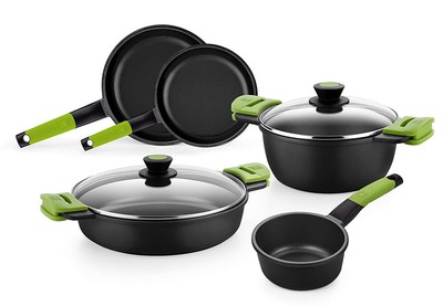 Bra Prior Batería de cocina 5 piezas de aluminio fundido BRA Premiere Batería 5 piezas de aluminio fundido con