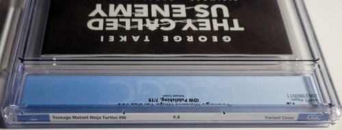 TEENAGE MUTANT NINJA TURTLES 96 2019 CGC 9.8 Eastman Variant Cover City at War 4 - Picture 8 of 8
