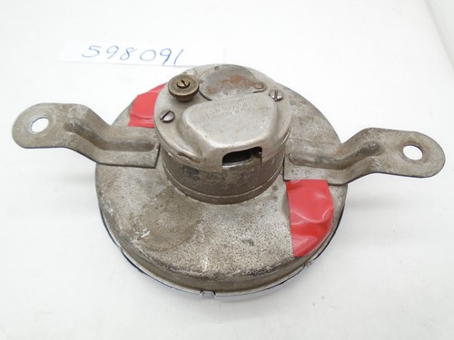 1946 1947 Buick Dash Clock 6 Volt OEM (ding in surround) - Foto 12 di 15