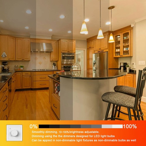 1/10pcs E11/E12 Base LED Bulb 6W Dimmable 96-2835 SMD Ceramics Lamp AC 110V-240V - Picture 2 of 14