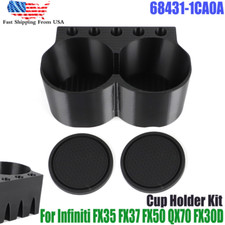 Dual Centre Console Cup Holder For Infiniti Qx70 Fx35 Fx37 Fx50 Fx30d 684311ca0a Dual Centre Console Cup Holder For Infiniti Qx70 Fx35 Fx37 Fx50 Fx30d 684311ca0a