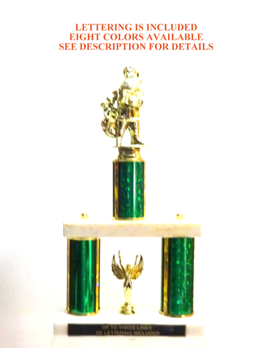 SANTA TROPHY CHRISTMAS TROPHY XMAS 2 POSTER FREE LETTERING - Picture 3 of 3