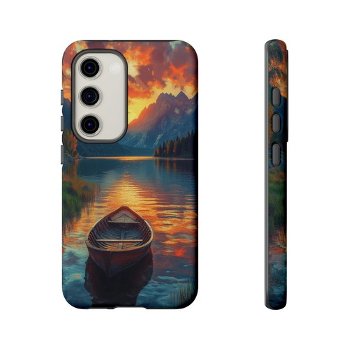 Lake Wooden Boat Phone Case for iPhone, Samsung Galaxy, Pixel - 第 188/231 張圖片