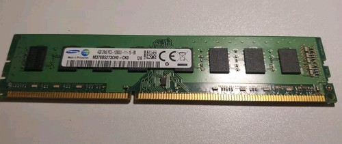 4GB RAM - SAMSUNG M378B5273CH0-CK0 1X 4GB 2Rx8 PC3 12800U  TESTED - Picture 1 of 4