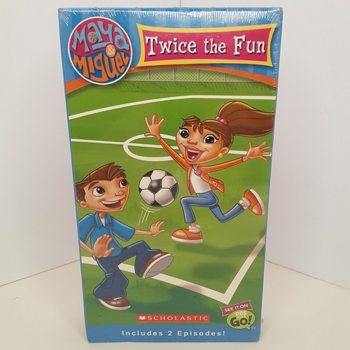 Maya & Miguel Twice The Fun VHS Scholastic New