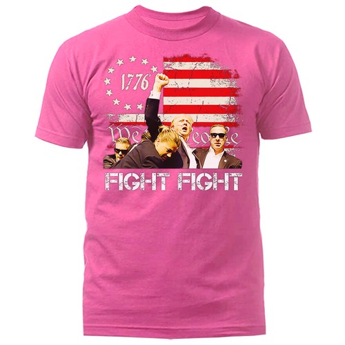 Donald Trump Rally Shooting Trump 2024 ¡Lucha! Camiseta política - Imagen 12 de 17