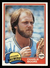 1981 Topps Charlie Moore #237  Milwaukee Brewers