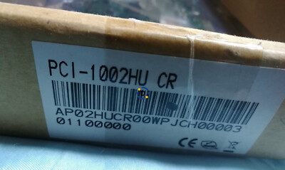 New PCI-1002HU CR data acquisition card