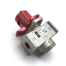 SMC VHS20-N01-Z Pneumatic Lock-Out Valve, Ports: 1/8" NPT, Pressure: 15-150psi
