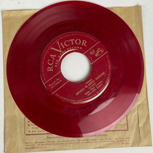 Boston Pops Orchestra RCA Victor Set of 6 Vinyl Color 45s - Picture 11 of 13