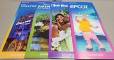 NEW 2023/2024 Walt Disney World Theme Park map/Maps - 4 Guides Brochures set