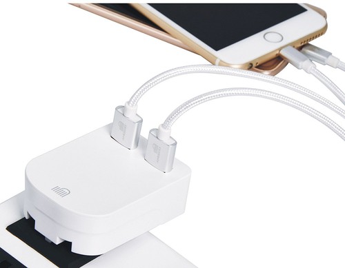 Plegable Universal 3.1A/15W 2 Puertos Doble USB Cargador de Pared Enchufe Adaptador Reino Unido - Imagen 3 de 20