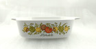 CORNING WARE Spice of Life L'Echalote A-1-B 1 Quart Casserole Dish - Block Stamp