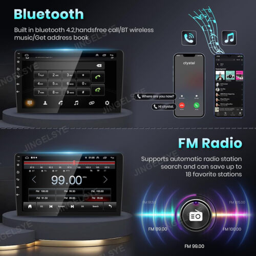 For Kia Optima K5 2014-2015 9" Android12 Car Radio Stereo GPS Navi FM BT FM WIFI - Picture 9 of 9