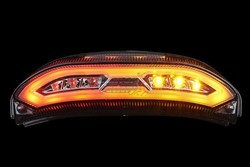 TailLight mBrake Turn Signals Led Smoke 2013-2023 2024 25 FOR HONDA CBR 600RR UK - Picture 5 of 9