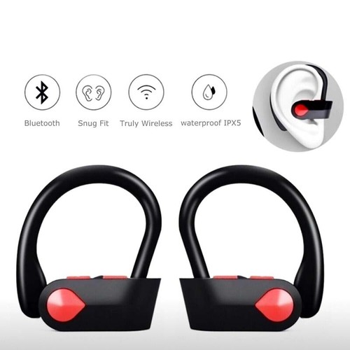 Bluetooth 5.0 Headset TWS Wireless Earphones Earbuds Bass Stereo Headphones Gift - Zdjęcie 8 z 10