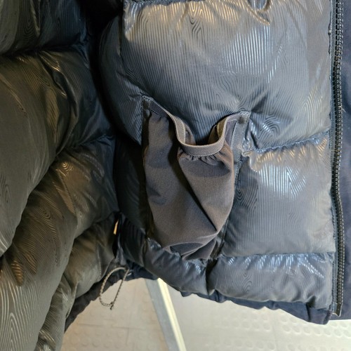 The North Face Hyvent Parka Black Goose Down Removable Hood Size M Rarely worn - Picture 15 of 15