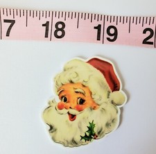 SANTA CLAUS 3, ST. NICK, Christmas, Badge Reel, Teacher, Nurse, ID Badge, X-MAS