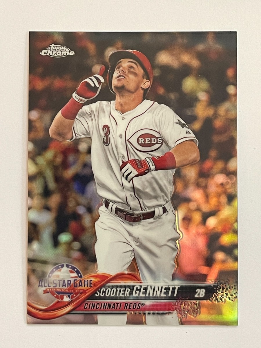 GET BETTER TODAY シングレット 2018 Topps Chrome Update Reds Scooter Gennett ASG Refractor