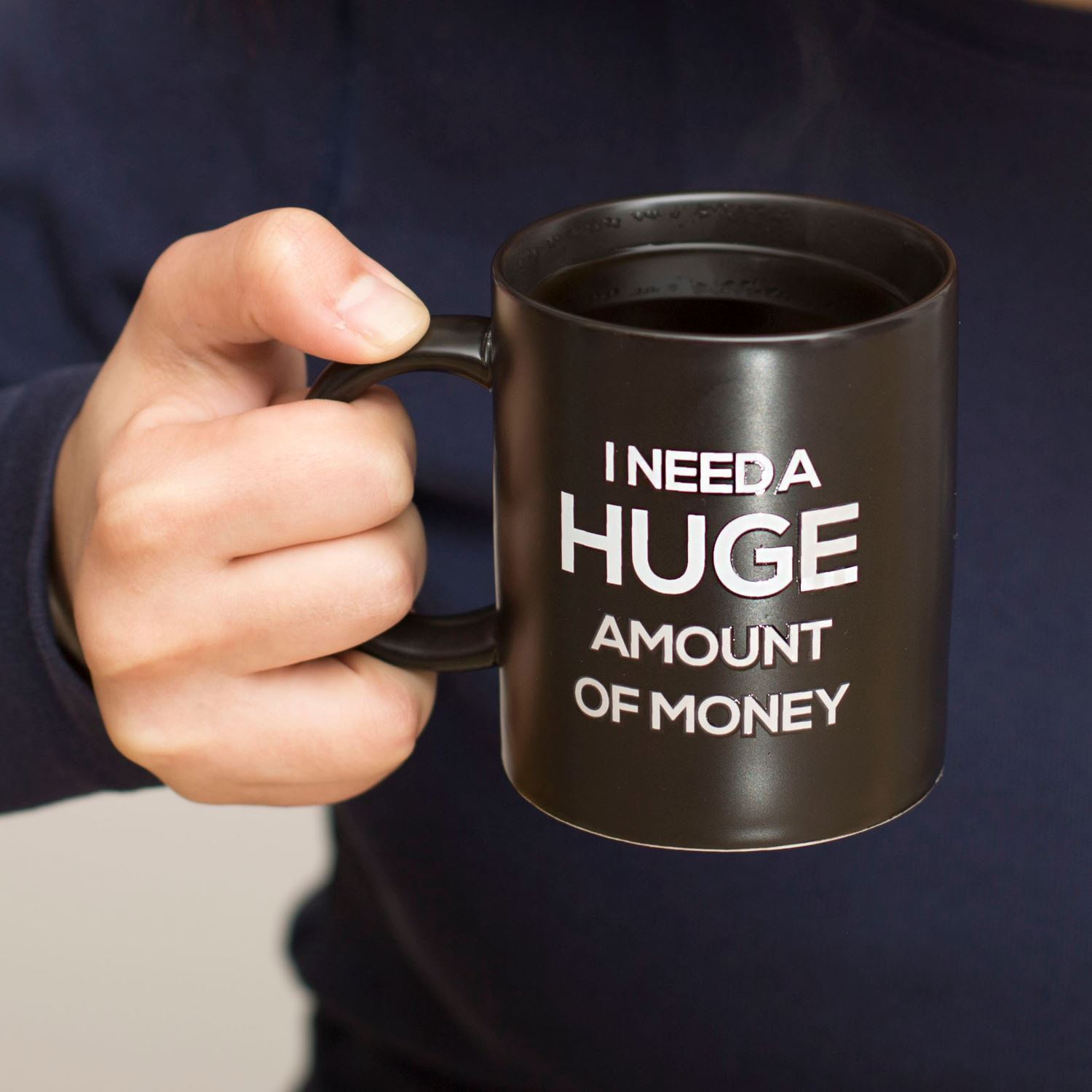I Need A Hug Huge Amount Of Money Heat Change Mug Cup