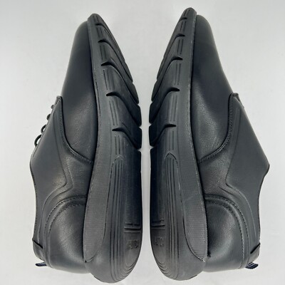 Nautica Mens Ajax Black LowTop LaceUp Man Made Leather  Size 10 Oxford Shoes Nautica Mens Ajax Black LowTop LaceUp Man Made Leather Size  main image 4