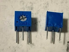 10K Ohm Trimmer Potentiometer BOURNS 3362X-1-103,10%, .5W.