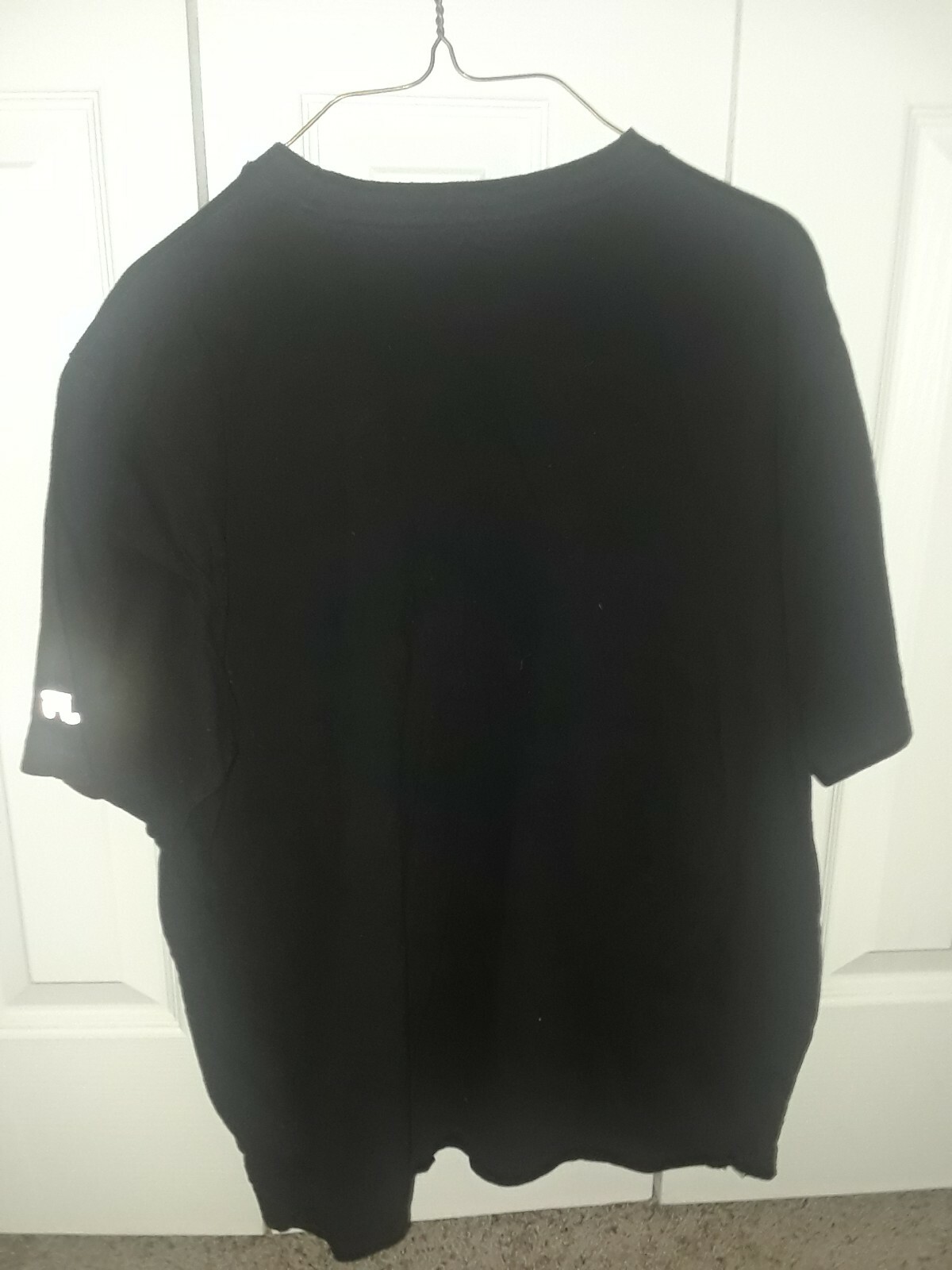 T shirt Fila uomo performance girocollo manica corta nera taglia large