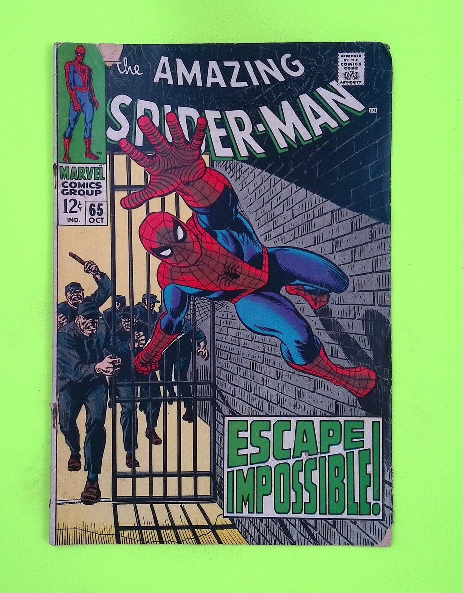Amazing Spider-Man #65 Vol. 1 1968 Marvel Comics Low Grade Comic