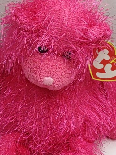 TY BEANIE PUNKIES "SHOCKERS" ROSA BÄR (NICHT MEHR PRODUZIERT MIT ETIKETT) - Bild 2 von 7