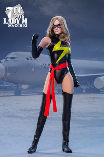 CC003 1/6 Scale Captain Marvel Female Action Figure Full Set 7CCTOYS ❶USA❶ - Picture 4 of 9