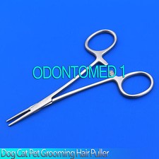 Dog Cat Pet Grooming Hemostat Hair Puller 3.5"