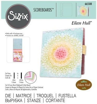 Sizzix Bigz ScoreBoards Notepad die #665588 Retail $22.99 designer Eileen Hull