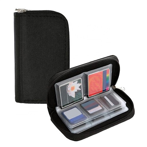 Étui de transport pour carte mémoire 22 emplacements pochette pour carte SIM SDHC MMC VIDE - Photo 12 sur 15