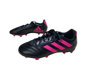 adidas Kids' Goletto VII FG J Football Shoe Black Size 2.5 CUII