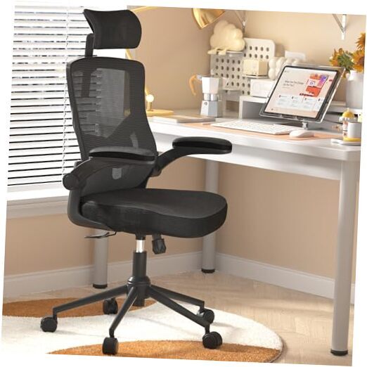 Ergonomic Mesh Office Chair High Back Black Modern Desk Chair