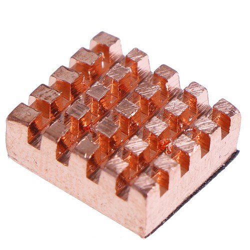 3Pcs/set Raspberry Pi 4B Copper Cooling Pad Heatsink Radiator Cooling Kit J BA - Photo 4/10