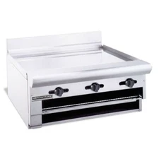 American Range ARGB-24, Counter Model, 24 inch Manual Control Gas Raised Griddle
