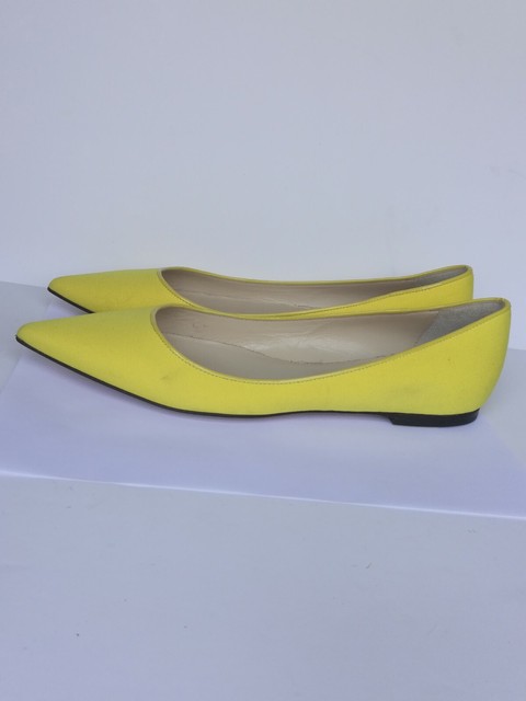 bright yellow flats