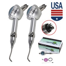 2 Dental Air Flow Teeth Polishing Polisher Handpiece Hygiene Prophy Jet 4 holes