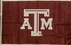 Texas A&M Aggies University Flag Maroon 3x5 Feet Double Side Grommets Ncaa