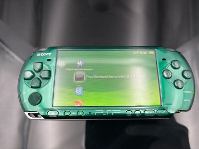 Sony PSP-3000 Select Color Rank A/B w/new battery + random 3 games