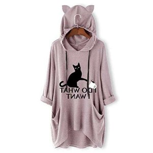 moletom para carregar gato