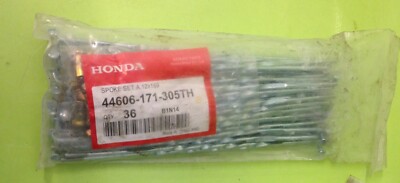 Honda NOS. C70, C50, C100M, SPOKE SET A (12X195) X 36. Part No