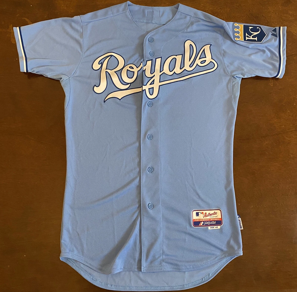 Nike MLB Kansas City Royals Men's Replica Baseball Jersey - Light Blue M