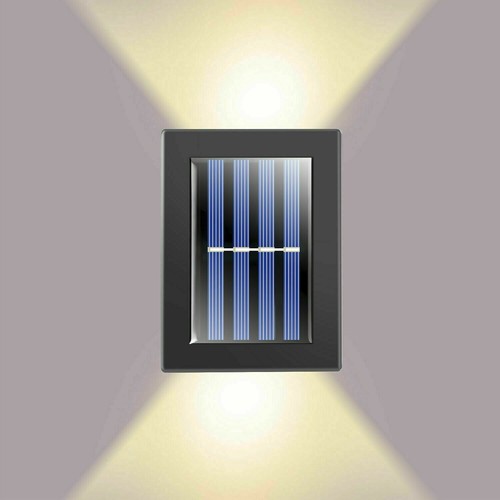 Solar Wall Lamp Outdoor Garden Waterproof Household Wall Lamp Light Up And Down - Picture 25 of 30
