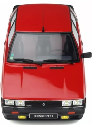 Ottomobile Otto Renault 11 Turbo red 1985 1/18 OT963 | Achetez sur