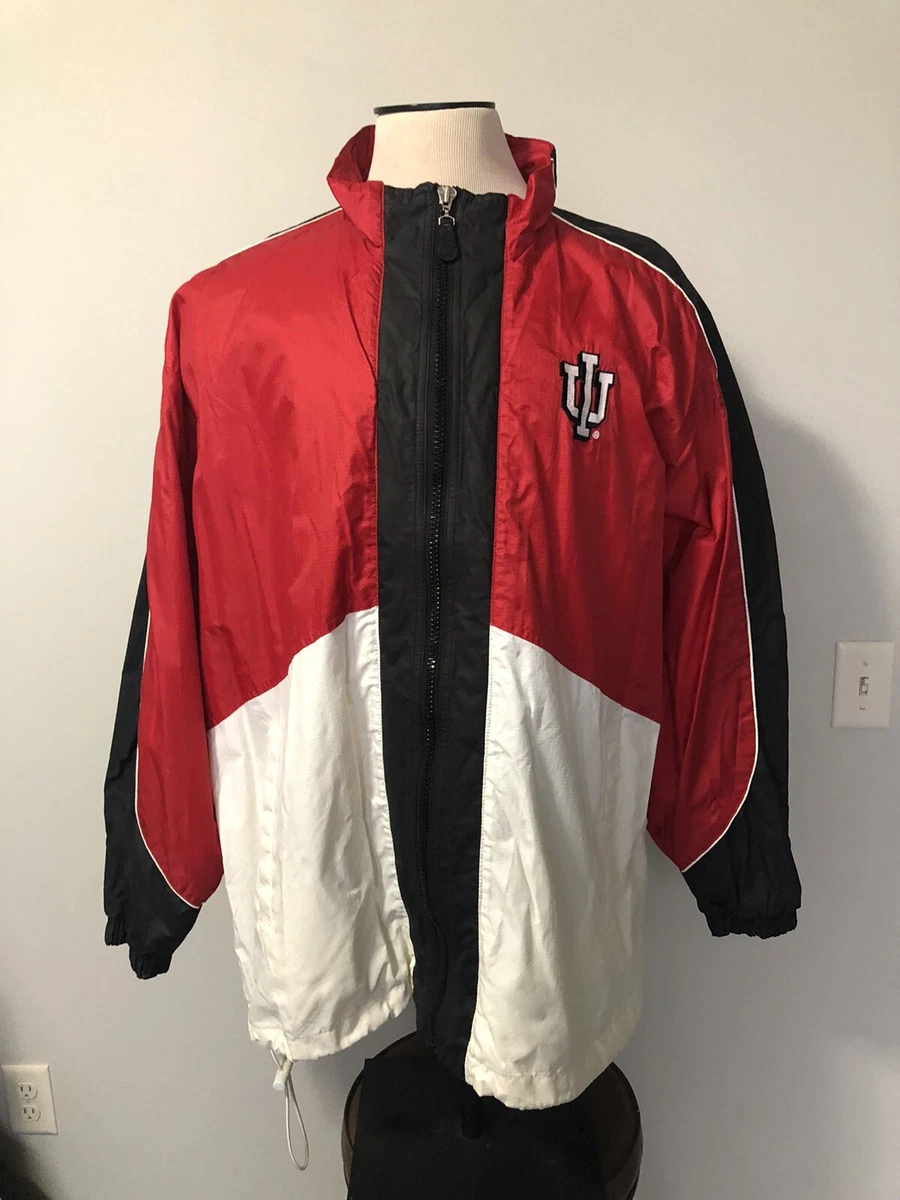 Vintage 90s Starter Indiana Hoosiers Windbreaker Jacket, XXL Red White Full  zip | eBay